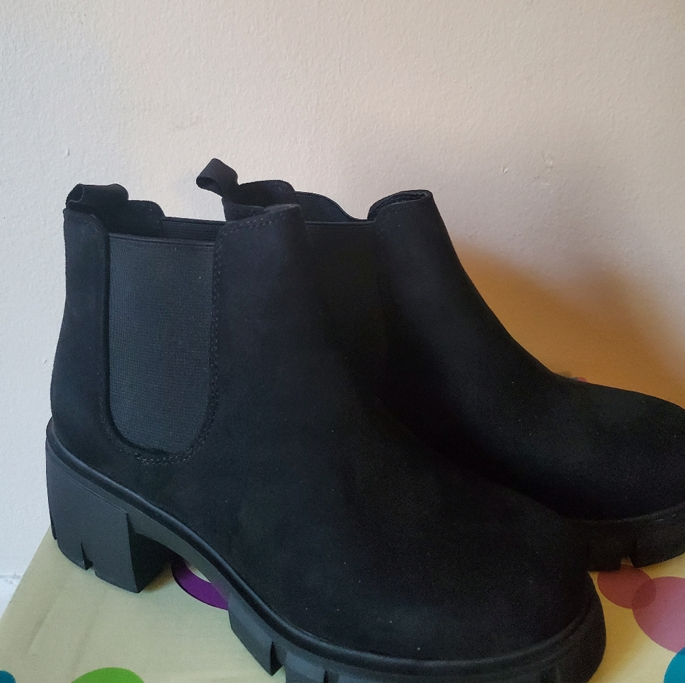 Black booties